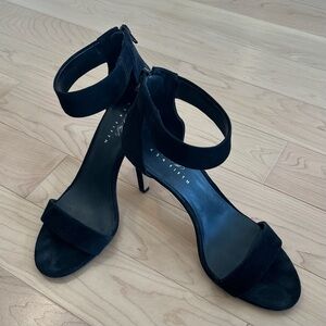 Lord & Taylor Black Ankle Strap Heels